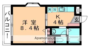 スターフィールド【103号室】の間取り
