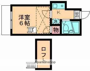 サクラハイツ【104号室】の間取り