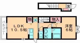 ハイグレイス3番館【2階】の間取り