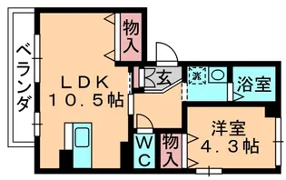 ANGELA【2階】の間取り