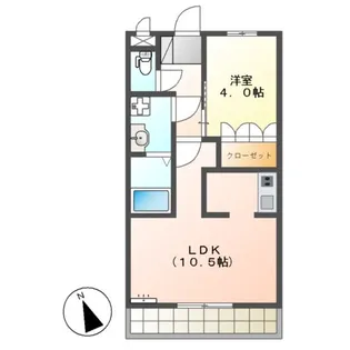 ウィルマルカ【3階】の間取り