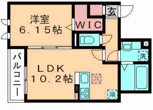 ウィステリア【1階】の間取り