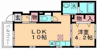 シルフィードⅡ【1階】の間取り