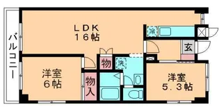 シャインクロコ【1階】の間取り