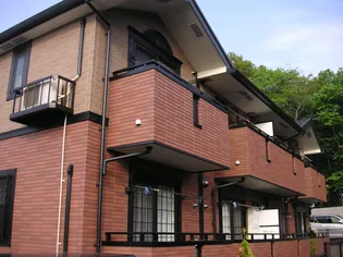 ベルパークA【1階】の外観