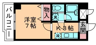 キャトルセゾン【2階】の間取り