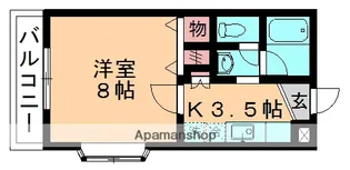 プランドール都【1階】の間取り