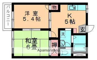メゾンセイワ【202号室】の間取り