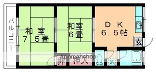 みつわ台グリーンハイツ【202号室】の間取り
