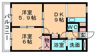 グランドール【2階】の間取り