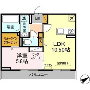 RHB千城台【2階】の間取り