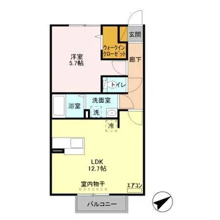 アーバンライフ萩台【2階】の間取り