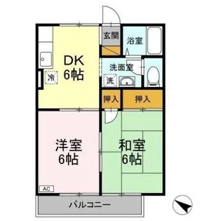 エスポワール 壱番館【2階】の間取り