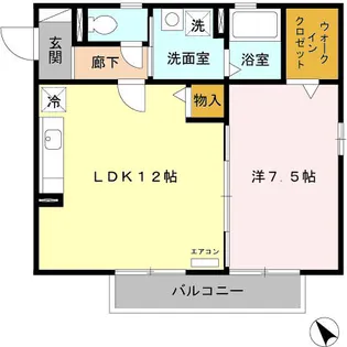 PLAISIR【2階】の間取り