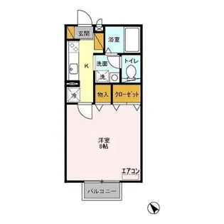EXAGE【2階】の間取り