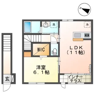 リノナル【2階】の間取り