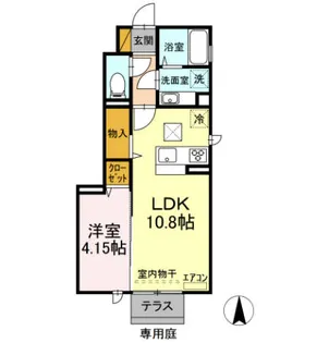GRAND CALICE (グランカリス)【1階】の間取り