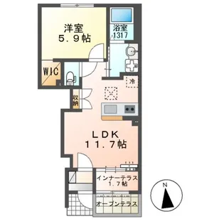 RAPS(ラプス)【1階】の間取り