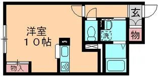レオネクスト煌【1階】の間取り