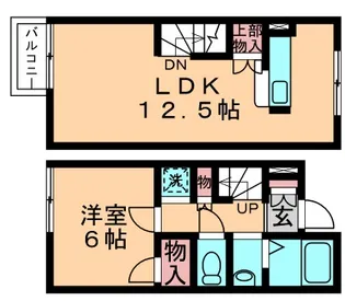 レオネクスト花鳥風月【1階】の間取り