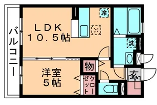 ちしろ台Ⅳ【3階】の間取り