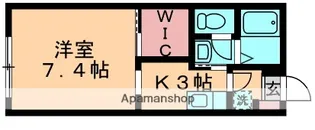 千葉県千葉市若葉区都賀2丁目【アパート】の間取り