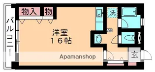 丹上ビル【402号室】の間取り
