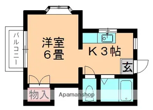 ロイヤルワコー【2階】の間取り