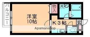 グランメール・K【103号室】の間取り
