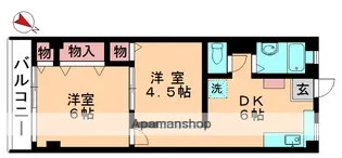 コーポ松原【203号室】の間取り