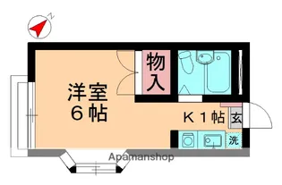 ジルエット和良比【J号室】の間取り