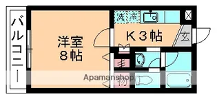 サニープラザ(SB)【203号室】の間取り