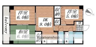 パークハウス【4階】の間取り