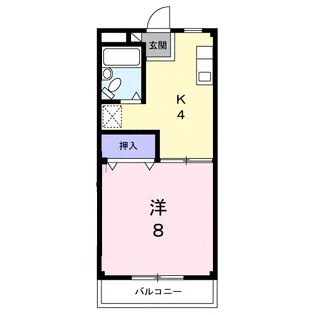 T&Tビル【4階】の間取り