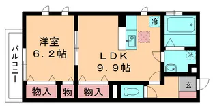 JーROOM【2階】の間取り