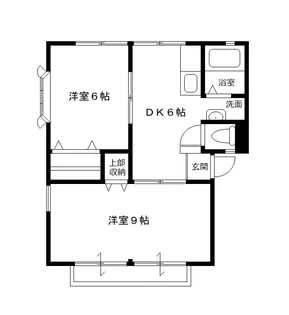 シティハイツ【201号室号室】の間取り