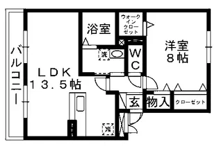 リビングタウン稲毛の杜 C【2階】の間取り