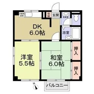 エステート本田【3階】の間取り