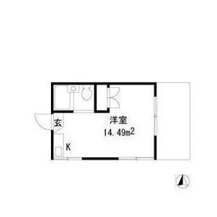 ロフティーティムール【1階】の間取り