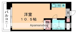 クリスタル西千葉【2階】の間取り