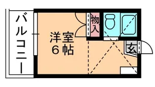 ロフティーティムール【1階】の間取り