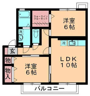 ピュア 雅【2階】の間取り