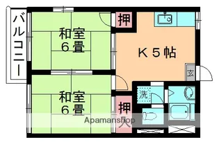 リブレ斎藤【206号室】の間取り
