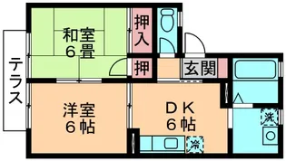 ヴィラモデルナ B【1階】の間取り