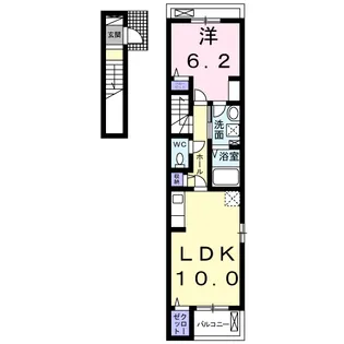 ルミナーレ【2階】の間取り