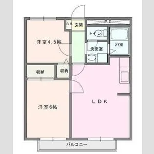 エクセルⅤ【2階】の間取り