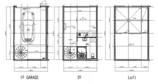 GーHANGAR1821【1階】の間取り