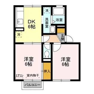 ジョイ・フィールド【1階】の間取り