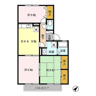 ラフィネ FG【1階】の間取り