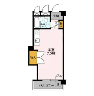 グリーンコーポ旭【2階】の間取り